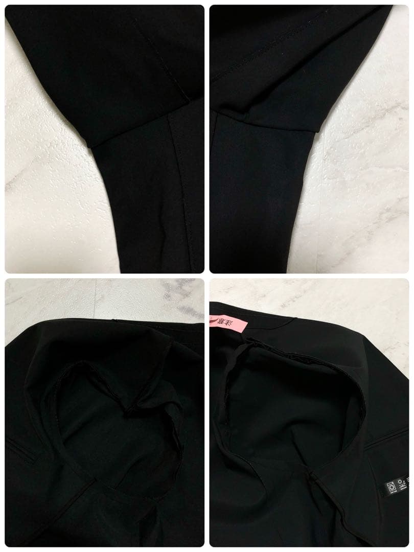 【極美品】 Theory セットアップ クリントン ウォッシャブル ブラック