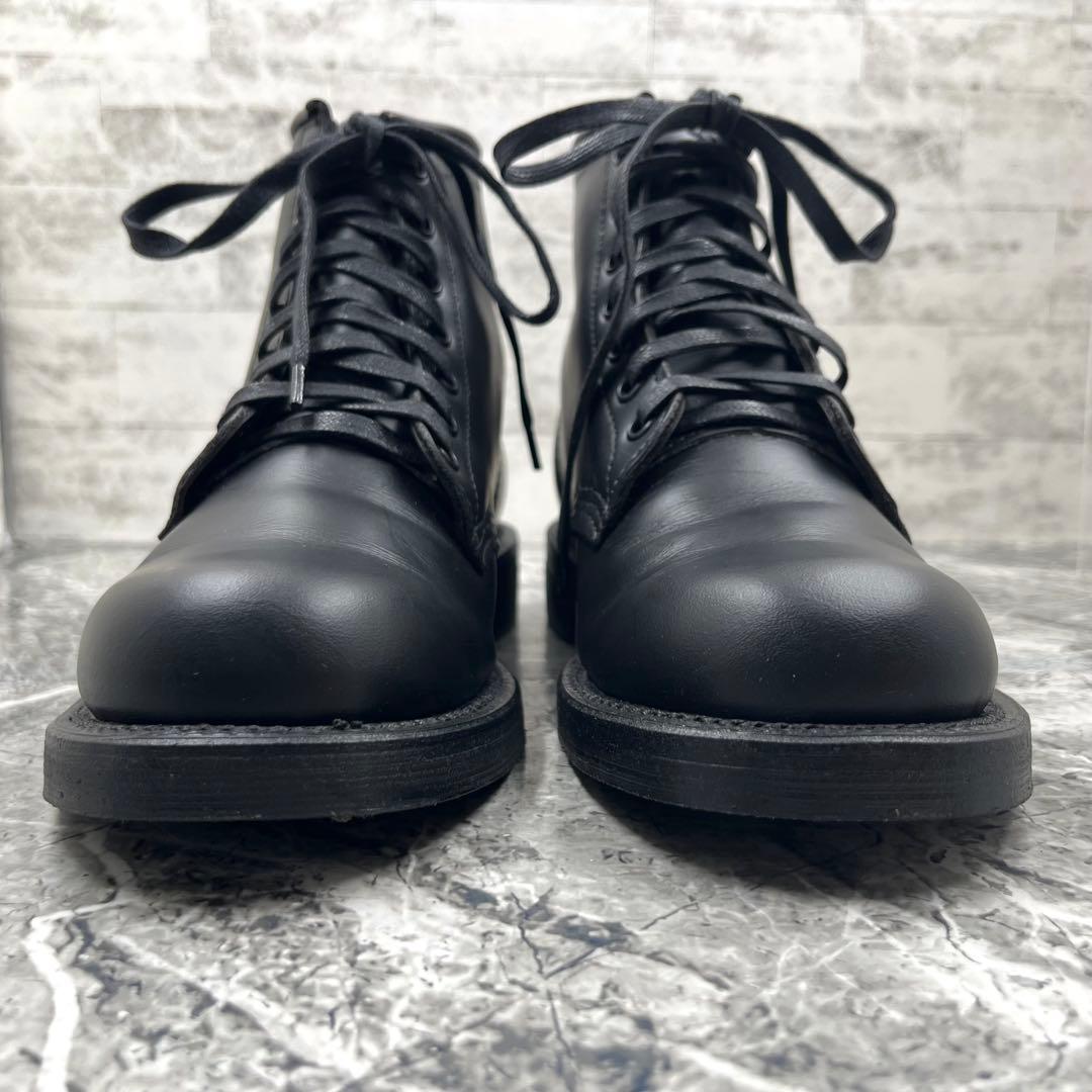 【美品】 チペワ 6インチ ユーティリティ ブーツ US7 ブラック USA製