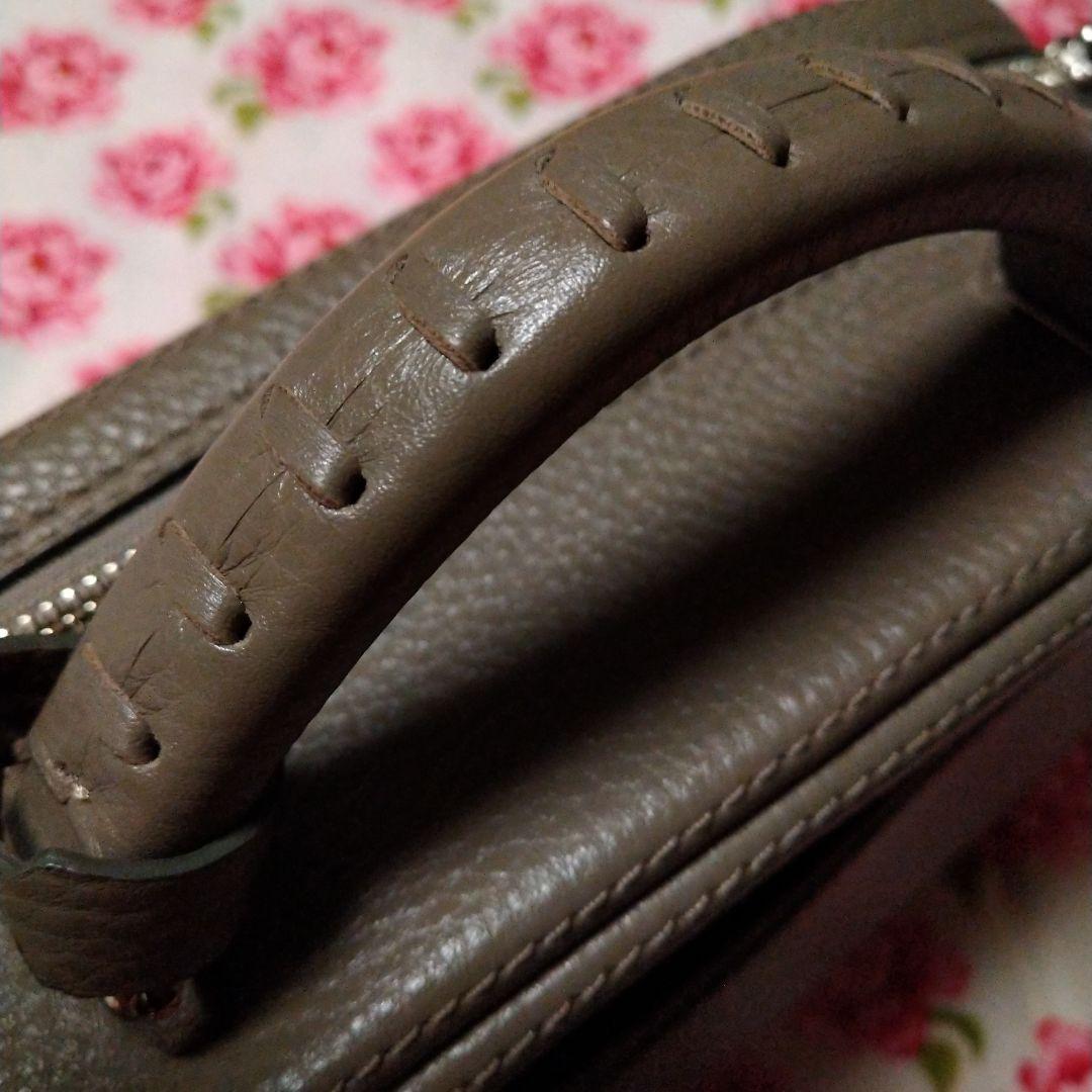 土屋鞄　クラルテ　スウィングミニショルダー　アッシュグレー