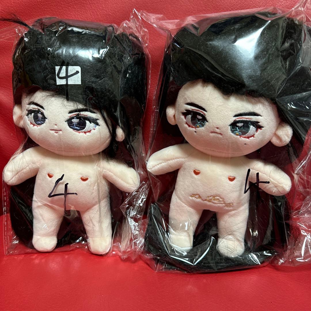 山河令 周子舒 温客行 龚俊ぬいぐるみ 张哲瀚ぬいぐるみ 橘子皮ぬいぐるみ