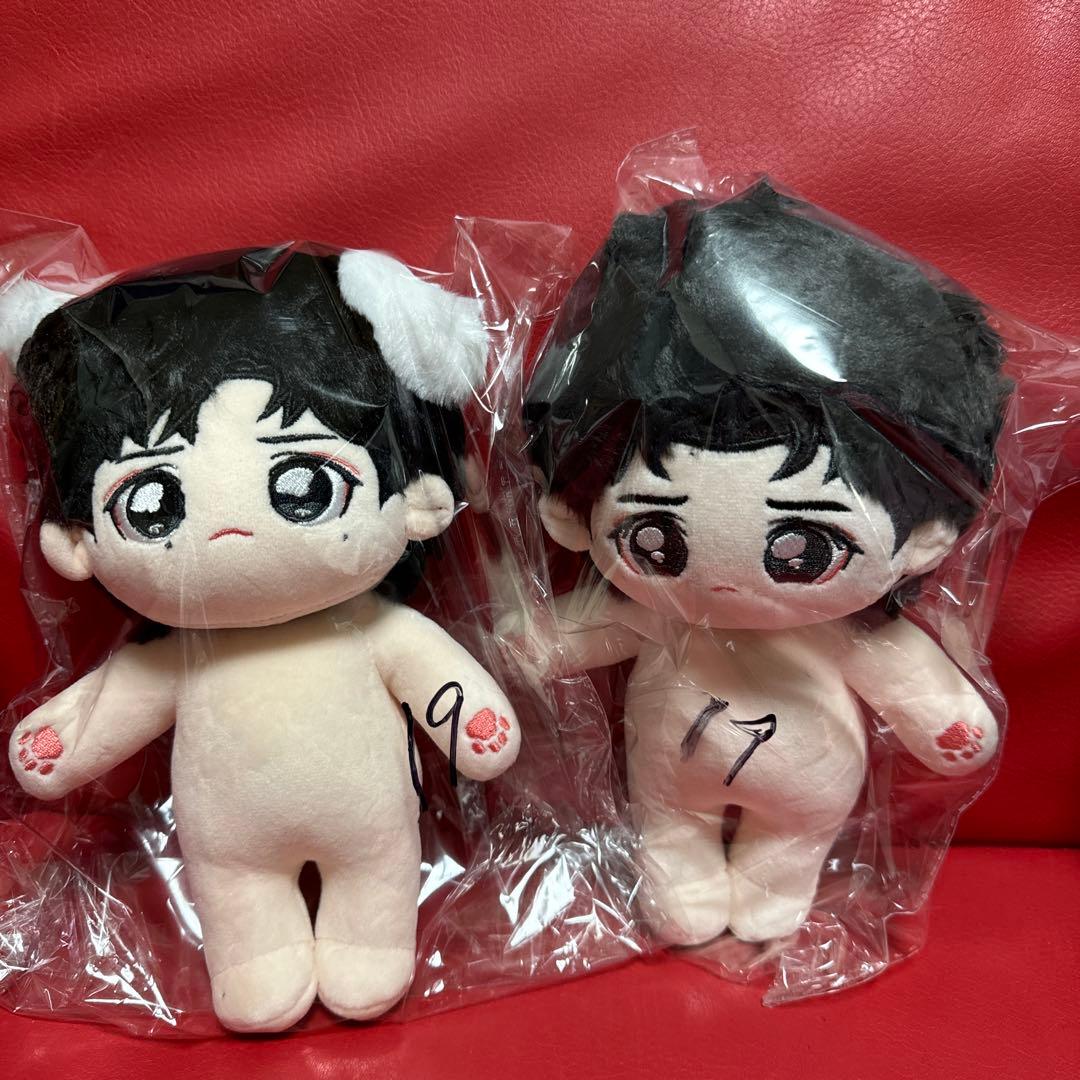 山河令 周子舒 温客行 龚俊ぬいぐるみ 张哲瀚ぬいぐるみ 橘子皮ぬいぐるみ