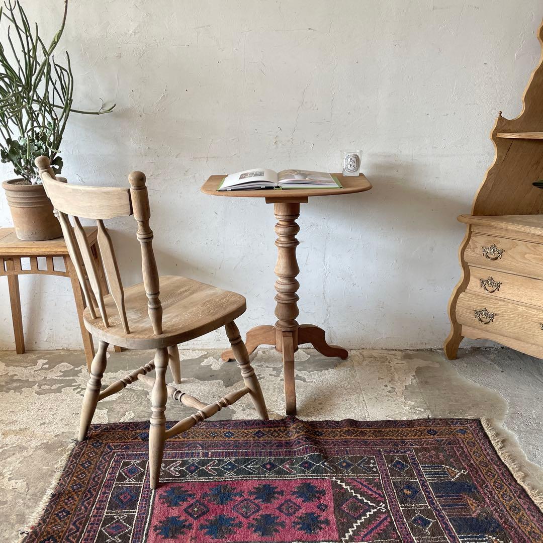 ビンテージ　サイドテーブル コーヒーテーブル　剥離