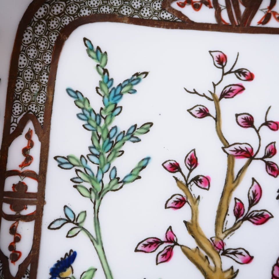 コールポート　インディアンツリー　BBプレート　スクエアプレート　F8