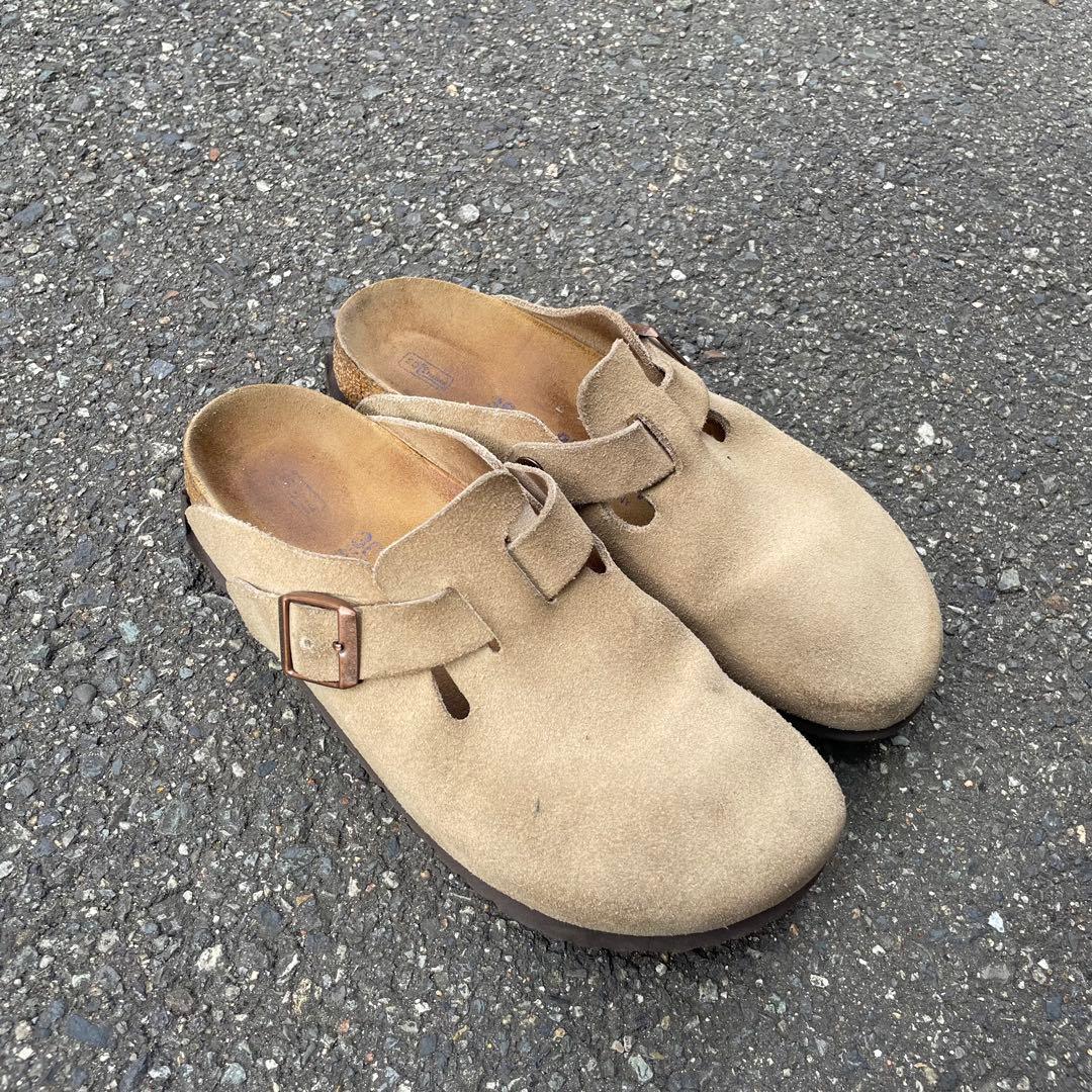 【人気カラー】 美品！ビルケンシュトック　ボストン　トープ　ベージュ　希少　38