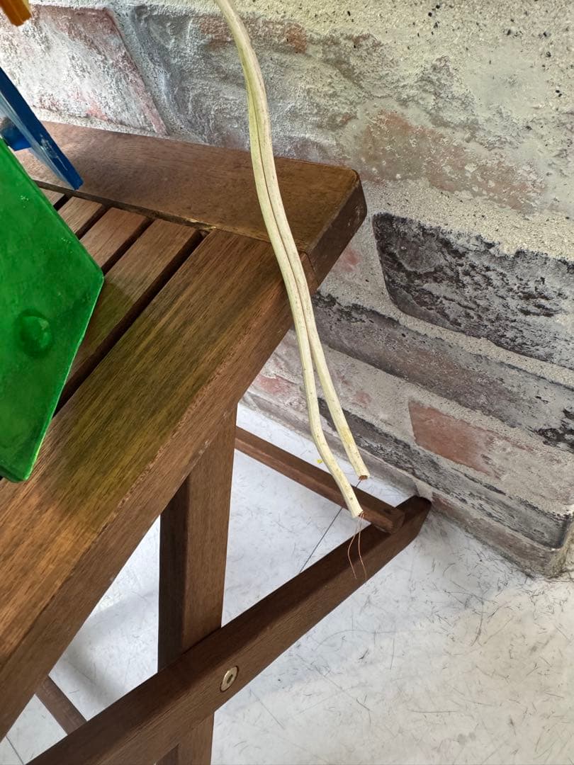 昭和レトロペンダントライト カラフルガラス 天井照明 店舗什器 高さ約45cm