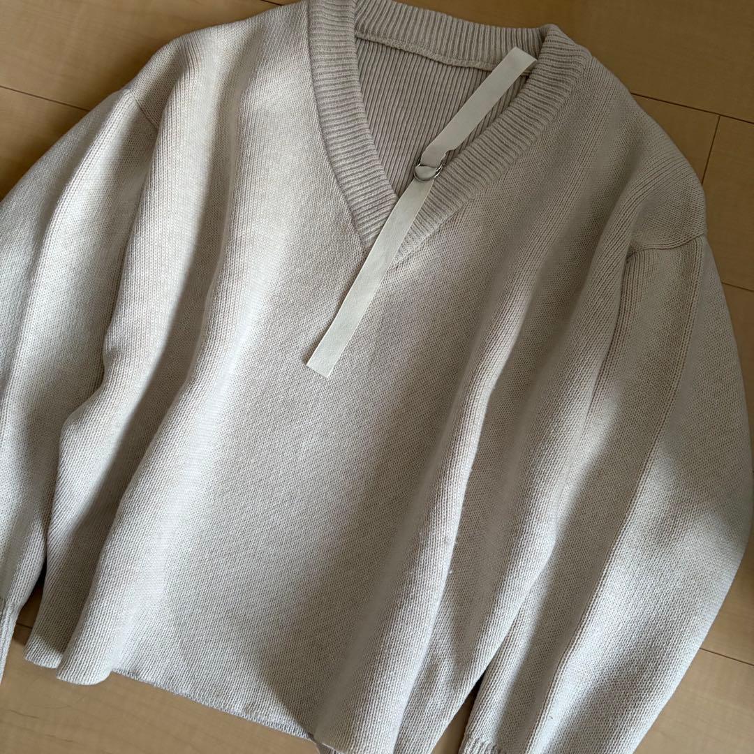 結*様 23aw JACQUEMUS sweater Vネック ウール ニット