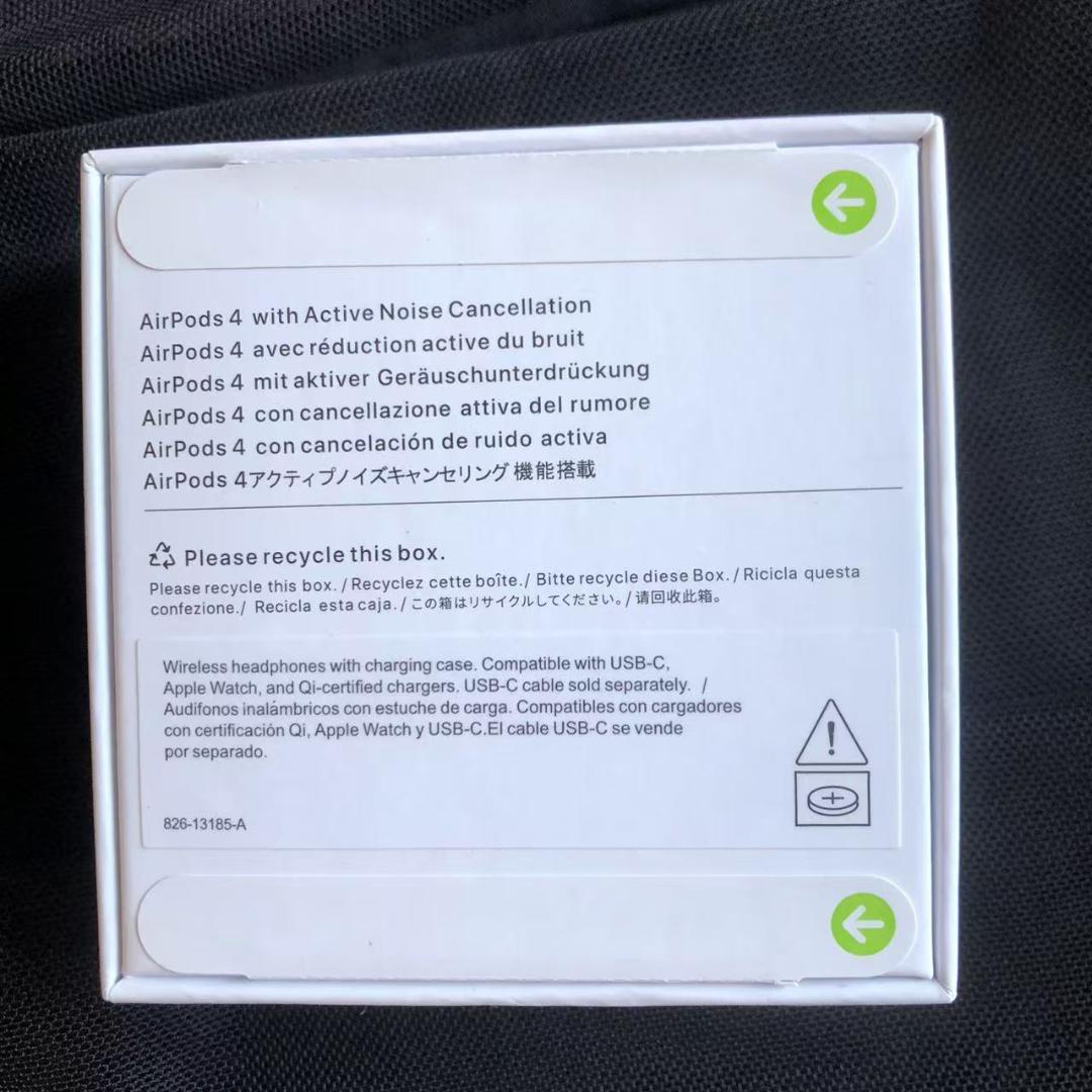 AirPods 4 アクティブノイズキャンセリング搭載モデル