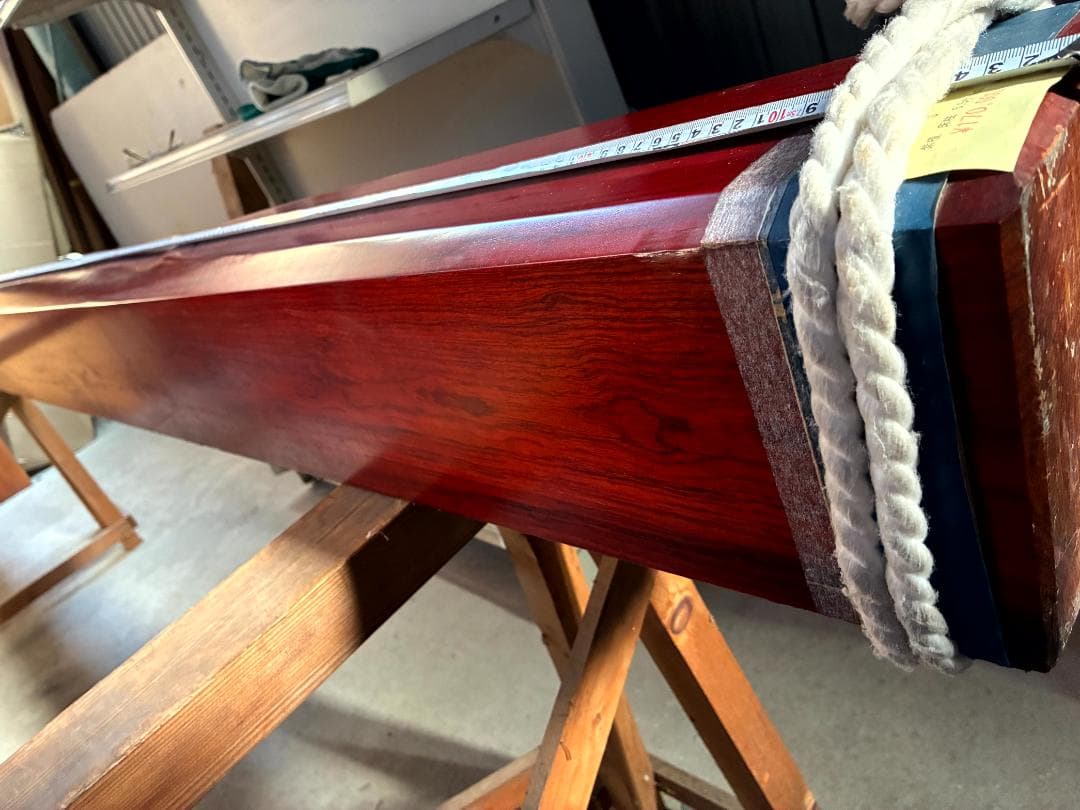 床柱　紫檀　5.5寸（16.5ｃｍ）