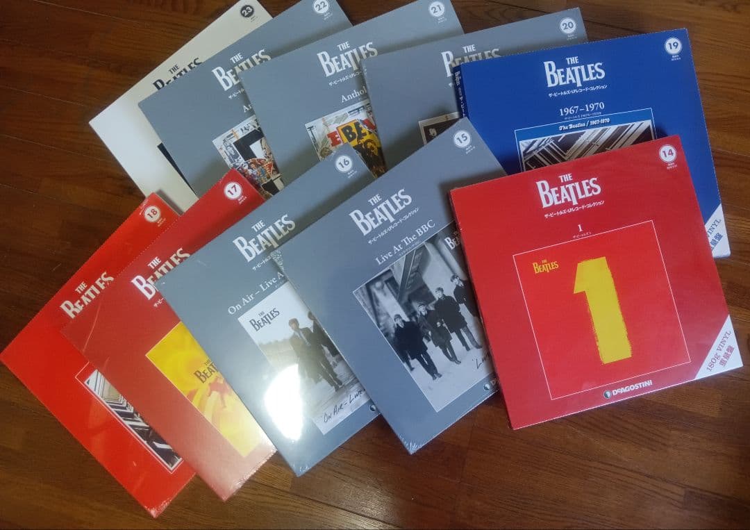 【新品未使用・最安値】The Beatles ディアゴスティーニレコード全23巻