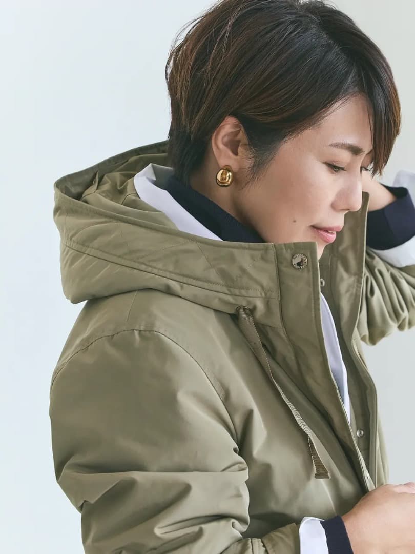 値下げ　DOCLASSE　マジカルサーモ・グログランコート