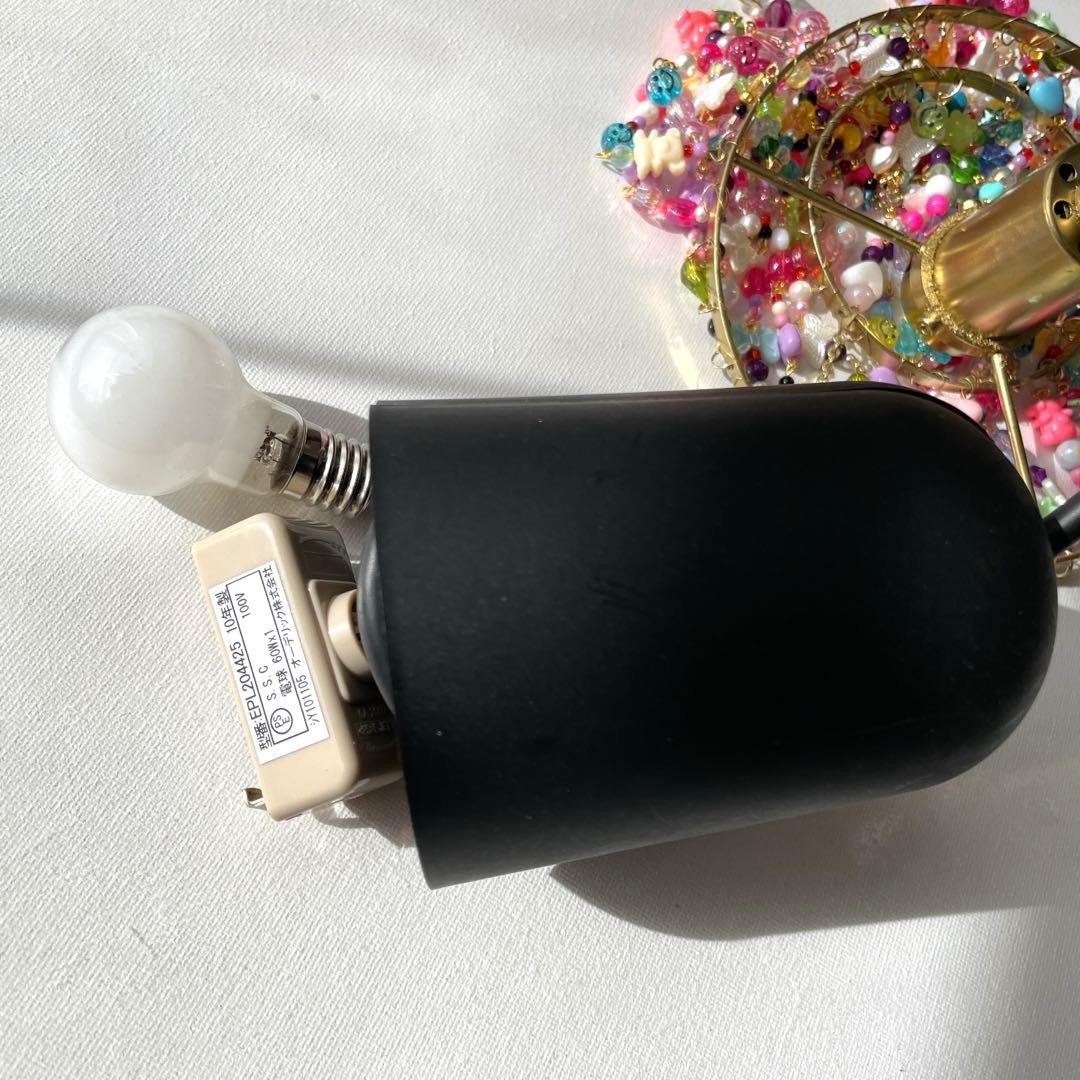 ミニシャンデリア　カラフルビーズ　天井照明　シーリングライト　ビーズ　キラキラ