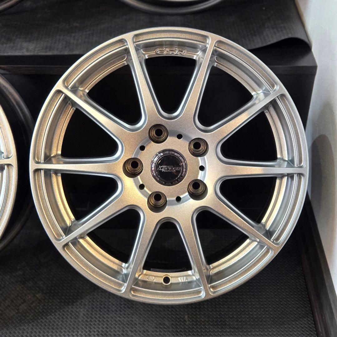 Weds Sport 16インチ ホイール シルバー プリウスαにて使用