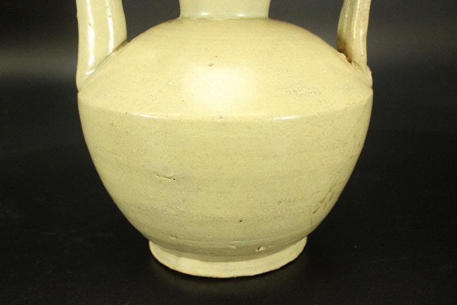 中国美術 古陶磁 白磁 水注(ZE591)