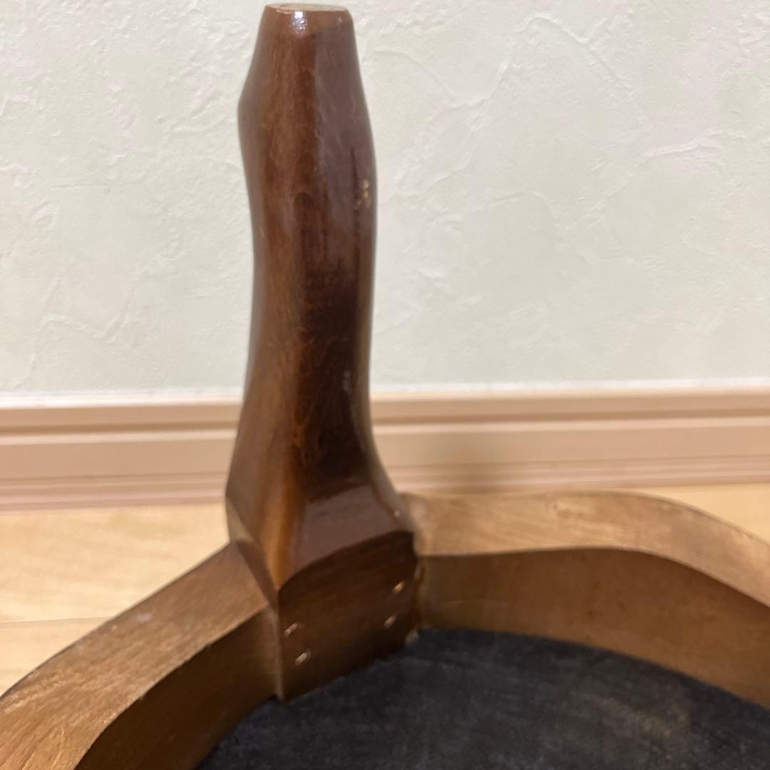 イタリア製？　ゴブラン織　ミニスツール　熊　猫足　ミニチェアー