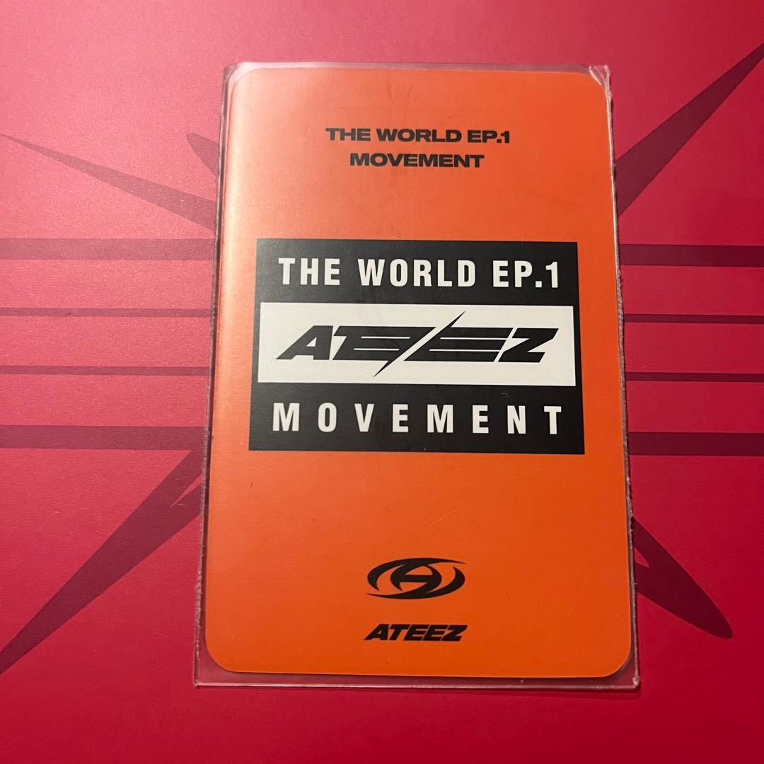 ATEEZ アチズ サンsoundwave ラキドロ  特典 トレカ