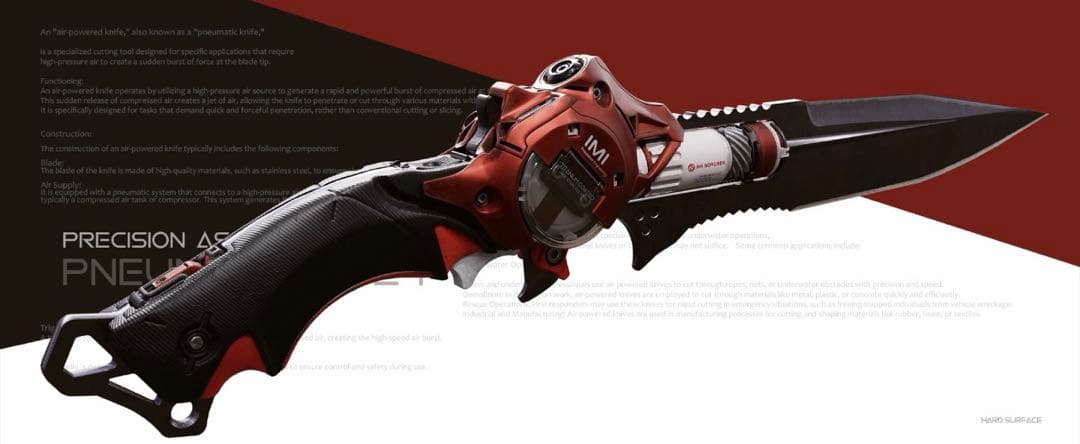 NIGHTINGALE N2 フィギュア　SF ナイフ　ワスプナイフ