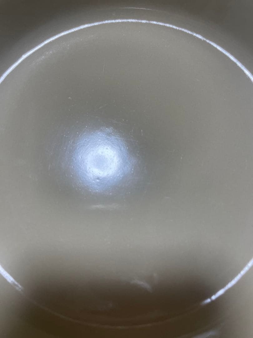 美品 ルクルーゼ 鋳鉄 プレートロンド シャローディッシュ