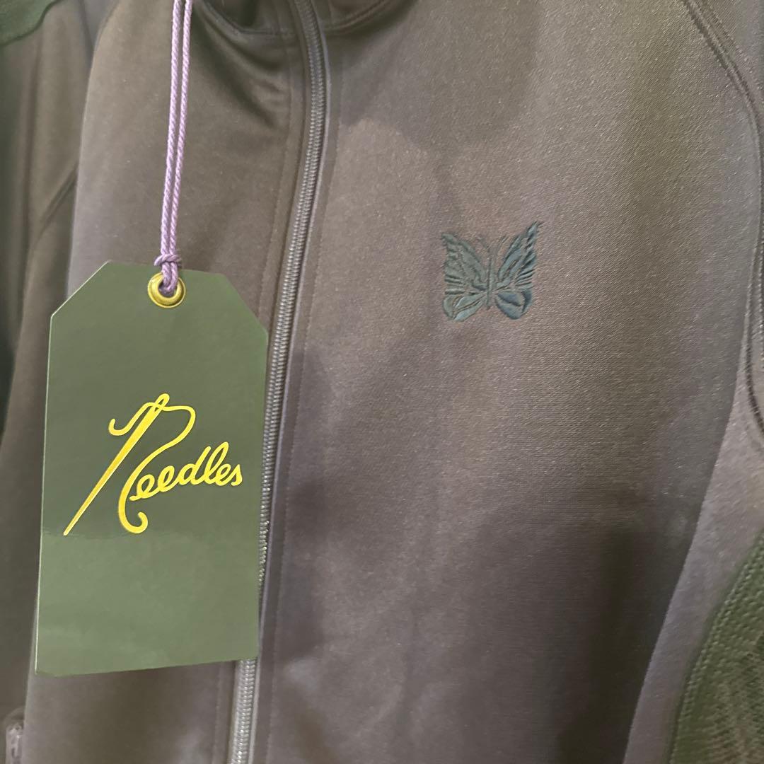 新品同様★NEEDLES Track Jacket ダークパープル　Lサイズ