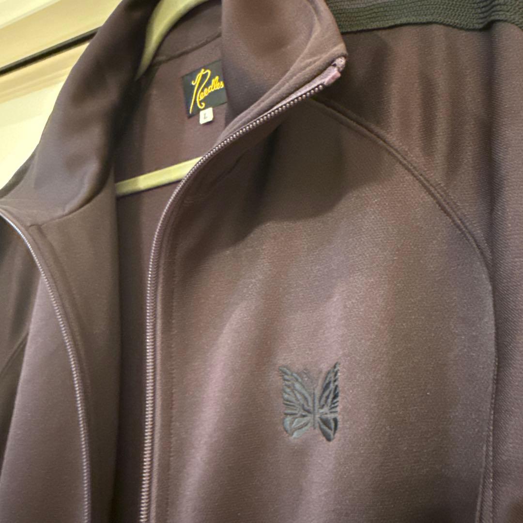 新品同様★NEEDLES Track Jacket ダークパープル　Lサイズ