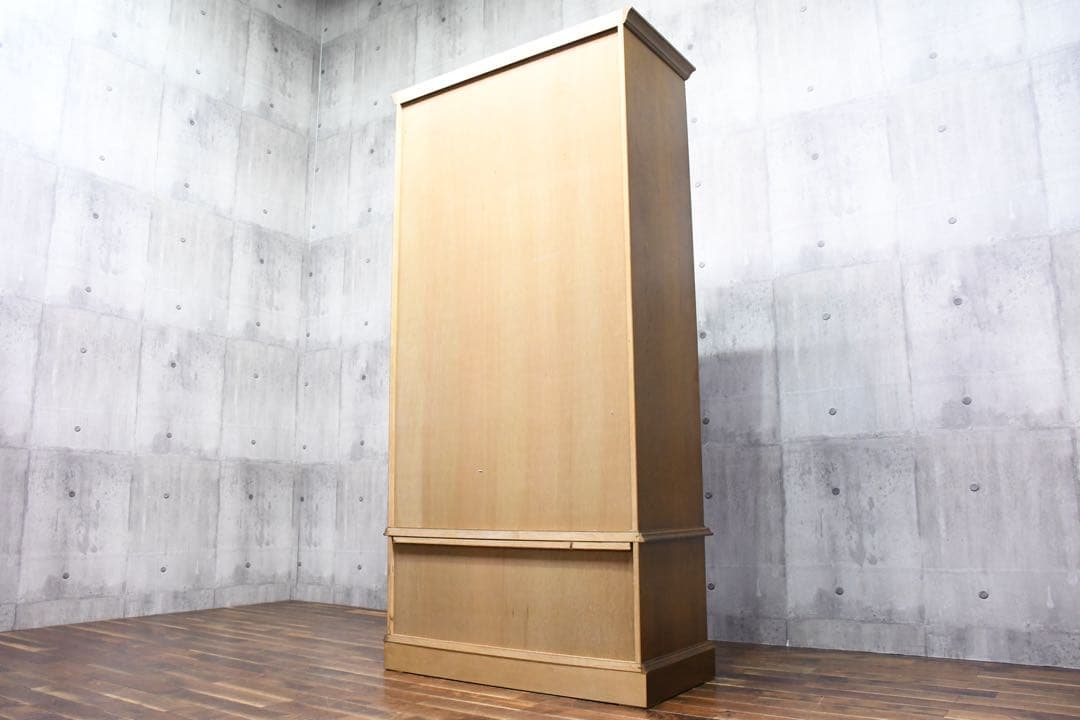 EBK64 カリモク ブックキャビネット W95cm 本棚 書斎棚 抽斗 書棚