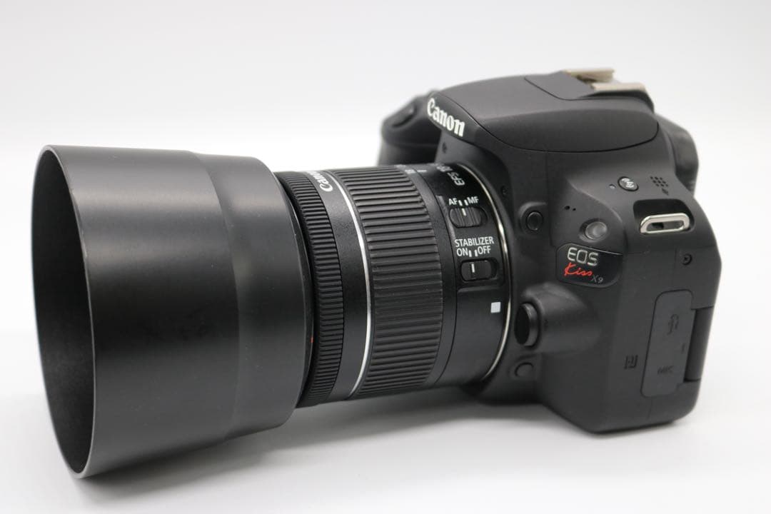 超美品 【Canon EOS Kiss X9 ダブルレンズセット】 安心保証◎