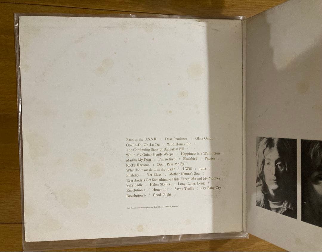 超絶レア南アフリカ盤White AlbumビートルズBeatlesレコード