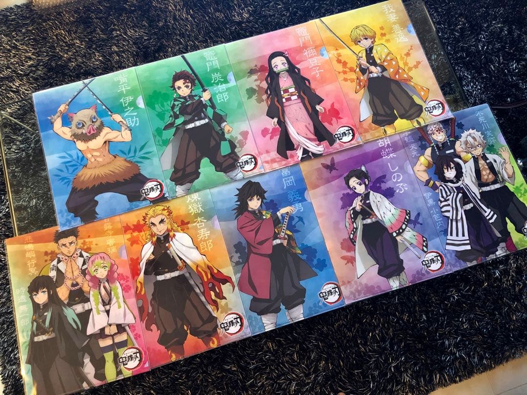 激レア 鬼滅の刃 くら寿司 クリアファイル コンプリート