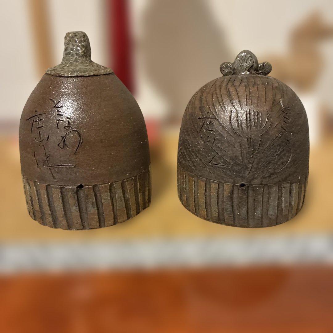 とこなめ焼き　庄山作　お雛人形　置物