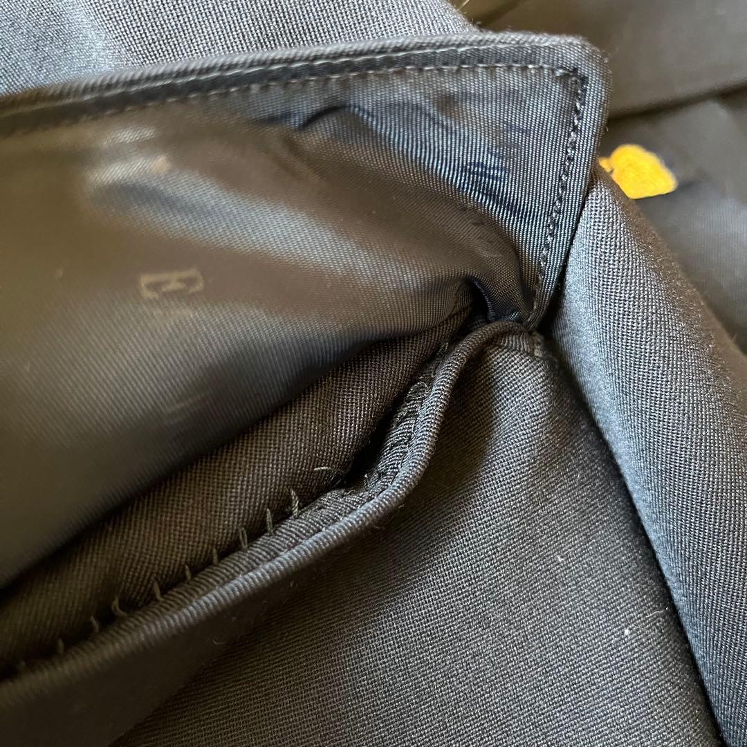 EASTBOY 紺ブレ ジャケット9号 チェックスカート11号　リボン　セット