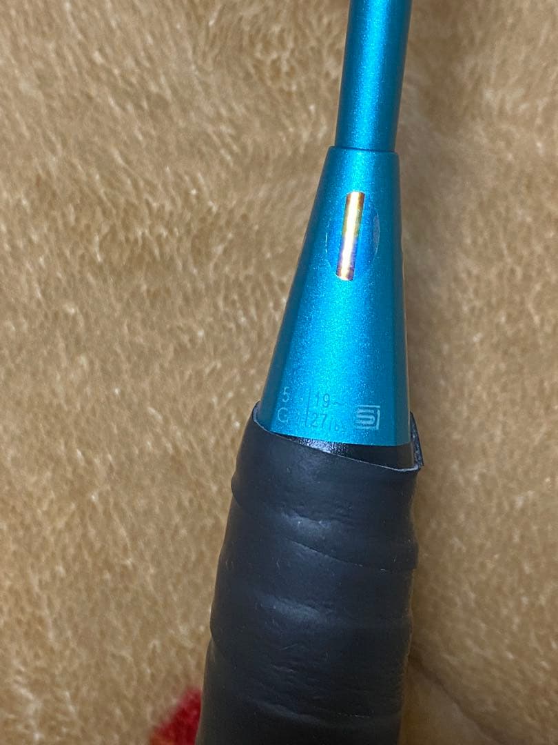 YONEX バドミントンラケット オレンジストリング