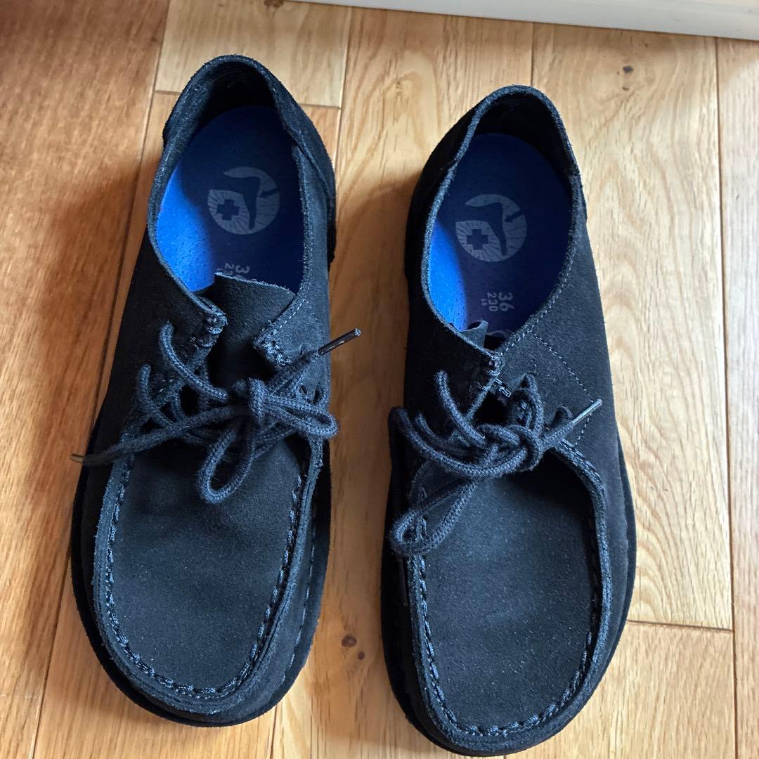 Birkenstock ビルケンシュトック スウェードウッティレース23㎝