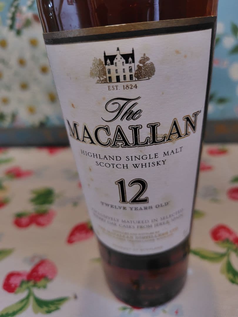 新品未開封　ザ・マッカラン12年　シェリーオークカスク　旧ボトル　350ml