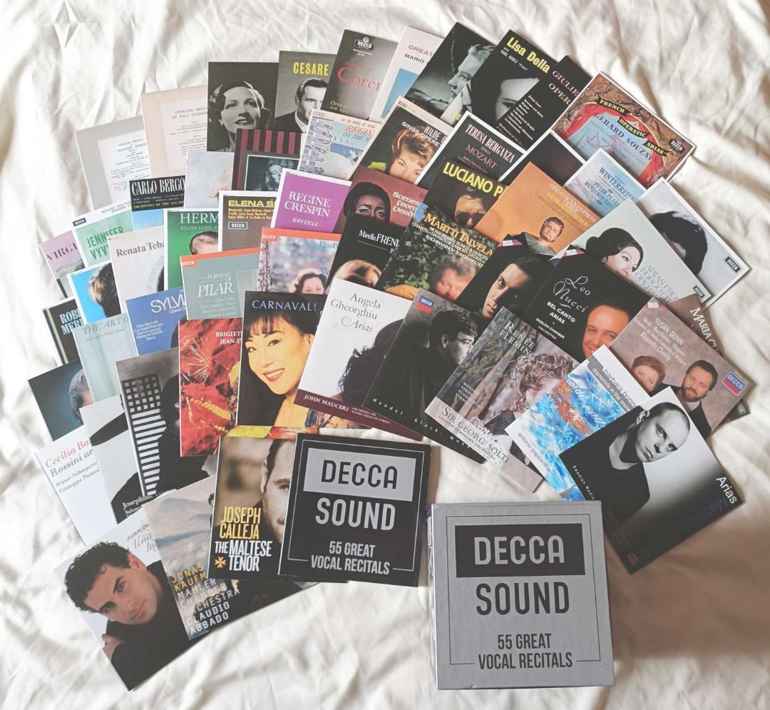 デッカ・サウンド ヴォーカルリサイタル 55枚組