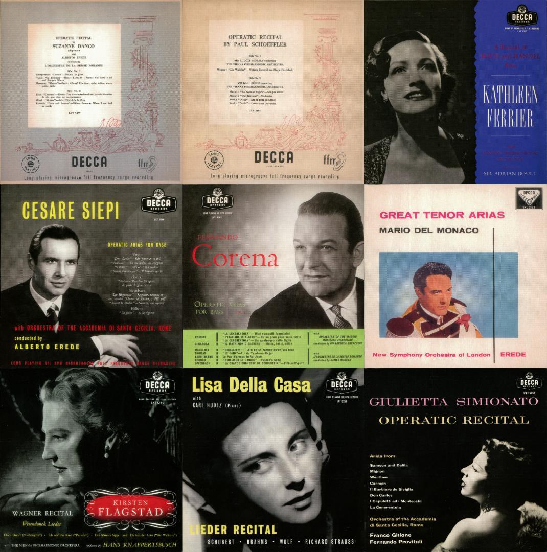 デッカ・サウンド ヴォーカルリサイタル 55枚組