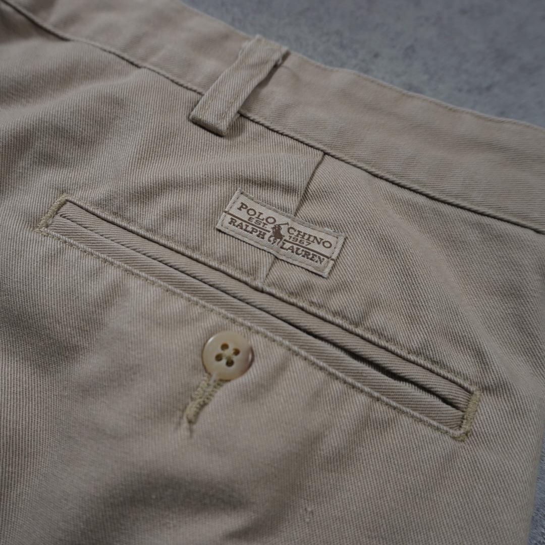 PoloRalphLauren 90s ポロチノANDEW 2タックチノパン古着