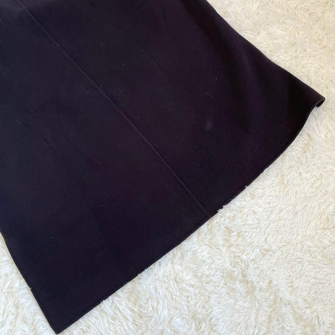 【美品】Noble ノーブル MTRリバーポンチョジレ カシミヤ混 ウール