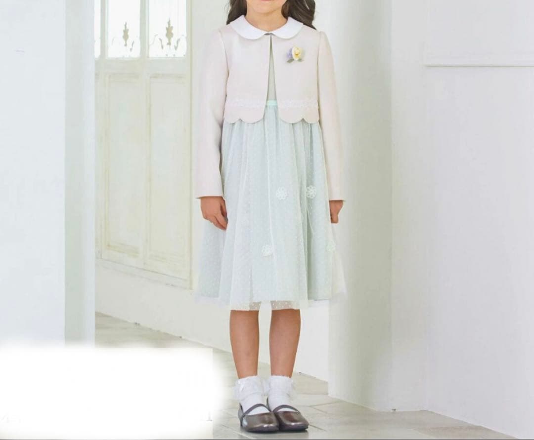 ELLE エルアンノアール　フォーマル　ワンピース　130 入学式　卒園式