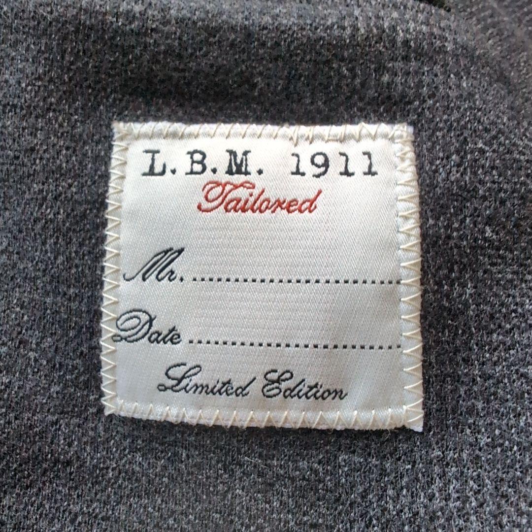 ルビアム コットンウール チェックシングルスーツ グレー 46サイズ