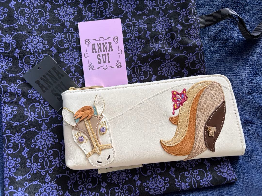 【美品】ANNA SUI アナスイ 長財布 2026 干支 午年