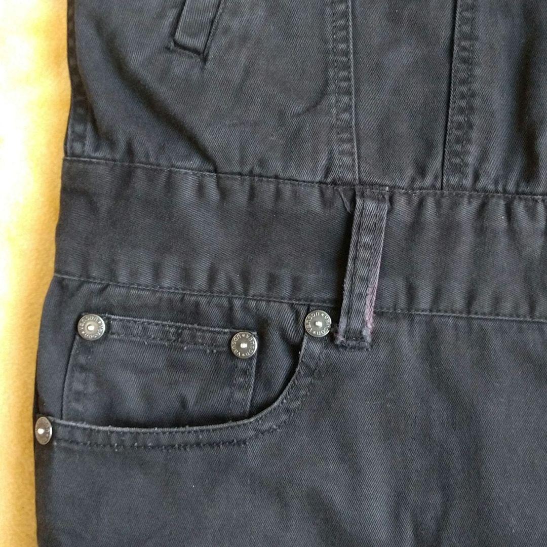 バンソン ツナギ XL 刺繍 ブラック 黒 バイカー バイク