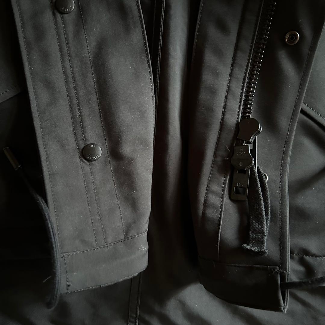 【美品】ザ・リラクス　ユナイテッドアローズ別注ドロップショルダーモッズコート34