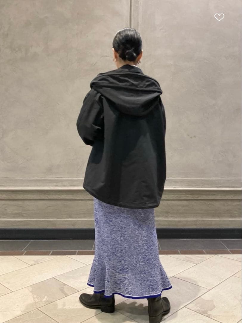 【美品】ザ・リラクス　ユナイテッドアローズ別注ドロップショルダーモッズコート34