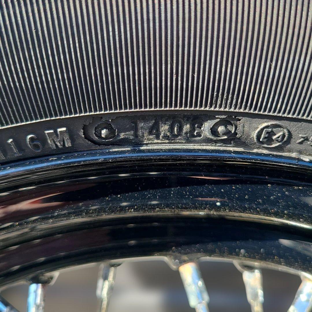 ハーレースポーツスター　前後スポークホイール