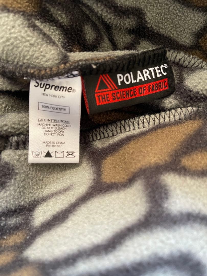 supreme polartec overall シュプリーム L 迷彩