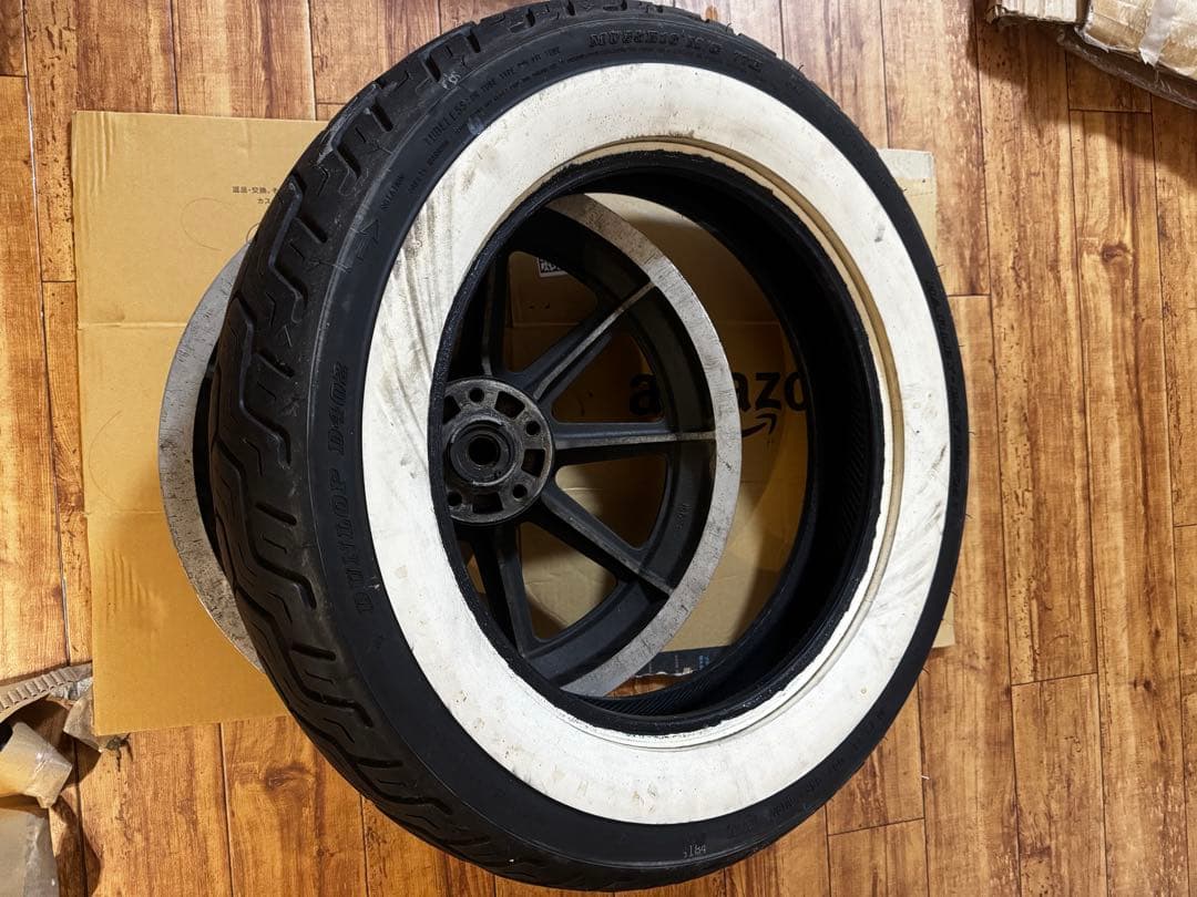 ショベルヘッド　9キャストホイール前後セット16インチ19インチ