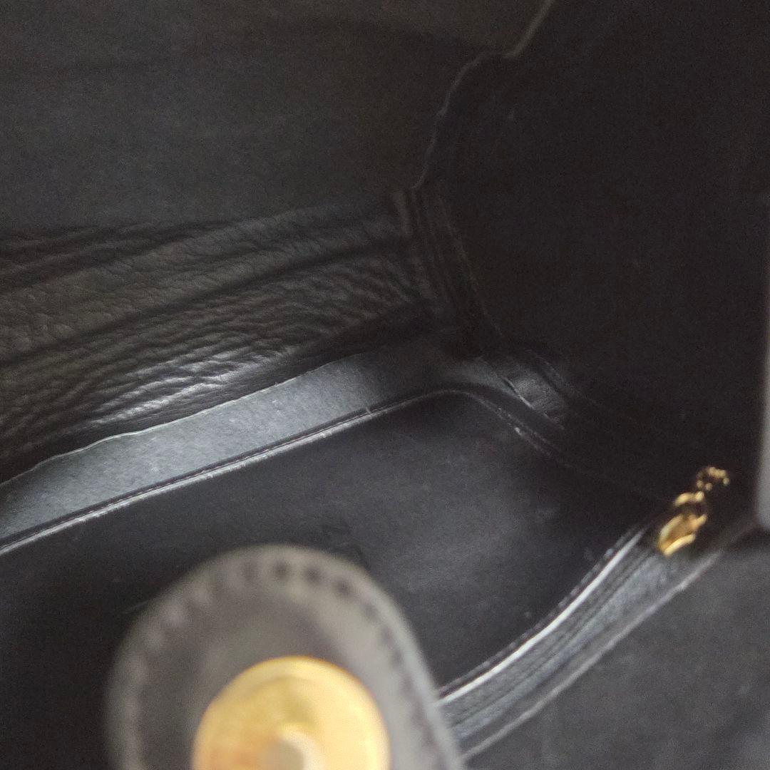 COACH オールドコーチ　ワンショルダーバッグ　トートバッグ　レザーブラック