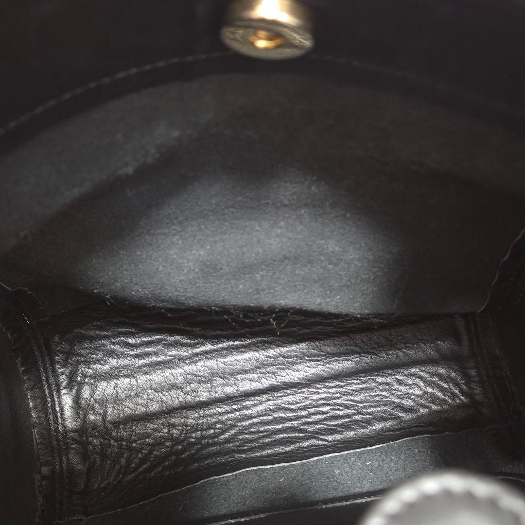 COACH オールドコーチ　ワンショルダーバッグ　トートバッグ　レザーブラック