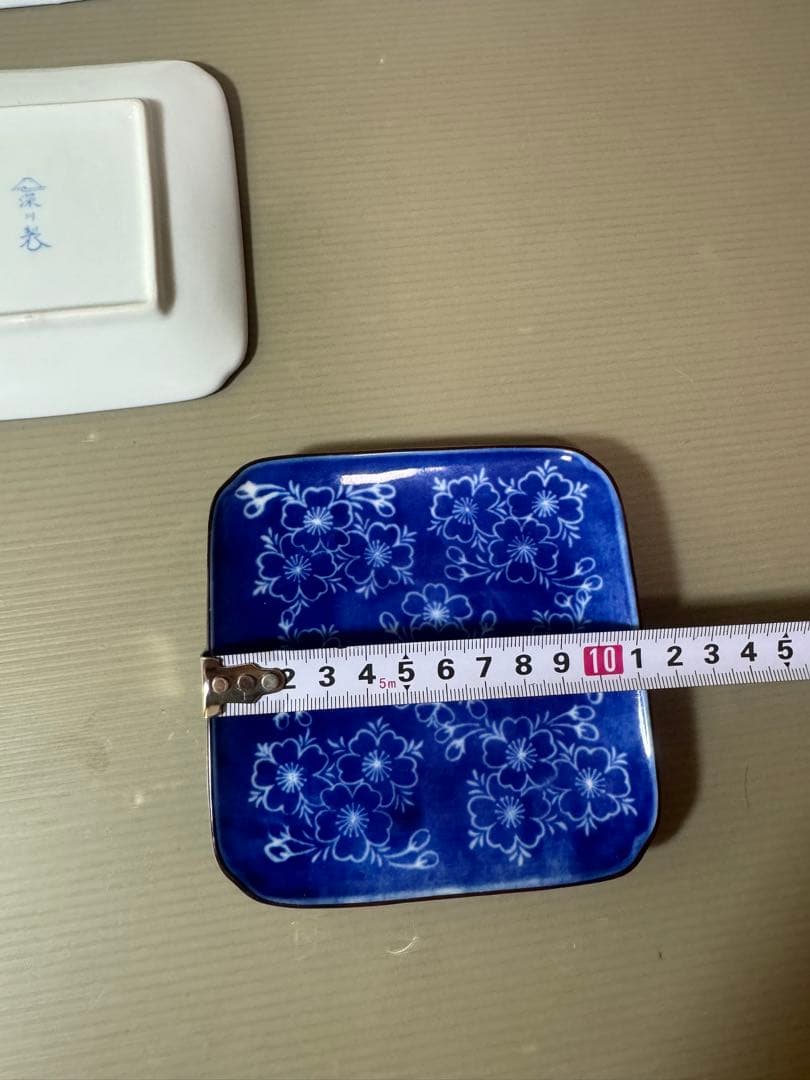 2930 深川製磁　方皿　6客