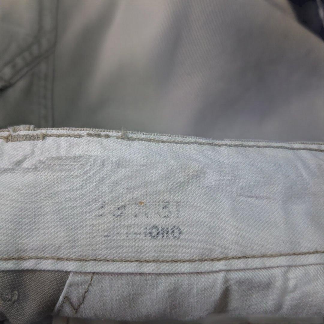 40s U.S.ARMY 45カーキ　チノパン 尿素ボタン　ヴィンテージ