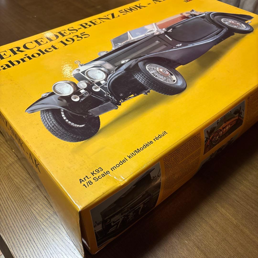 ポケール　1/8スケール　メルセデスベンツ　500K カブリオレ 1935